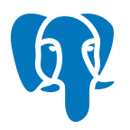 PostgreSQL logo.